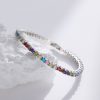 O1CN01qgV3Sy25wjO11O6ym_3529117591-0-cib.jpg Stainless Steel Zirconia Tennis Bracelet 725415083948