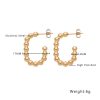 O1CN01qlpdLB25wjbpzUyec_3529117591-0-cib.jpg Stainless Steel Pearl Twist Hoop Earrings 724607629620
