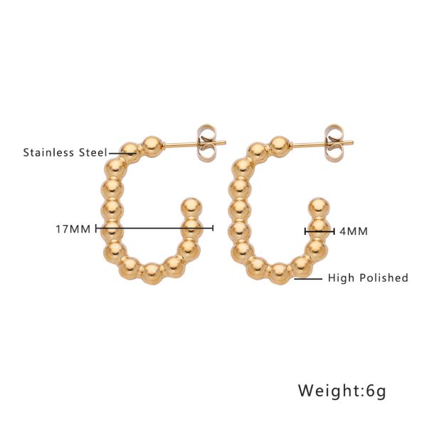 O1CN01qlpdLB25wjbpzUyec_3529117591-0-cib.jpg Stainless Steel Pearl Twist Hoop Earrings 724607629620