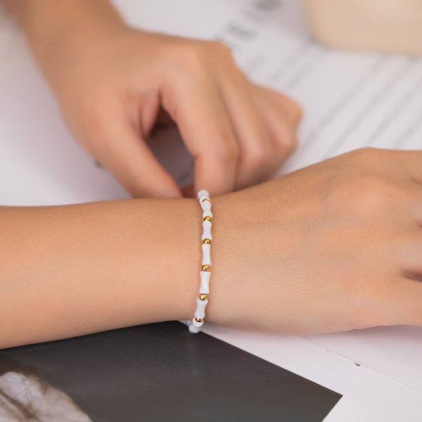 O1CN01quOs1B25wjZXBgtx8_3529117591-0-cib.jpg Stainless Steel Bamboo Bead Bracelet 894126397467
