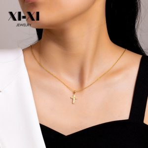 Stainless Steel Cross Necklace 893707409969
