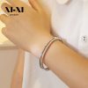 O1CN01qyUzKu25wjbjeysPT_3529117591-0-cib.jpg Stainless Steel Rhinestone Bangle 724253292591