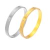 O1CN01r2kRi825wjfrzM1i6_3529117591-0-cib.jpg Stainless Steel Rhinestone Clover Bangle 1048230199027