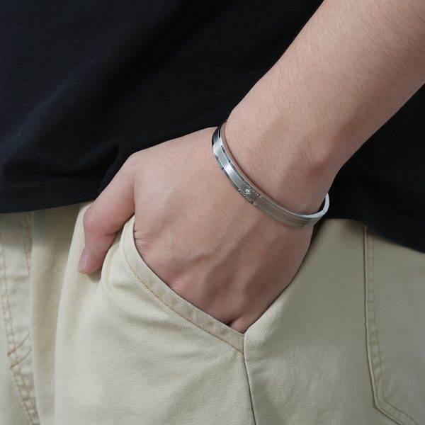 O1CN01r7GZPo25wjb3kTycA_3529117591-0-cib.jpg Stainless Steel Smooth Bangle 933911502693