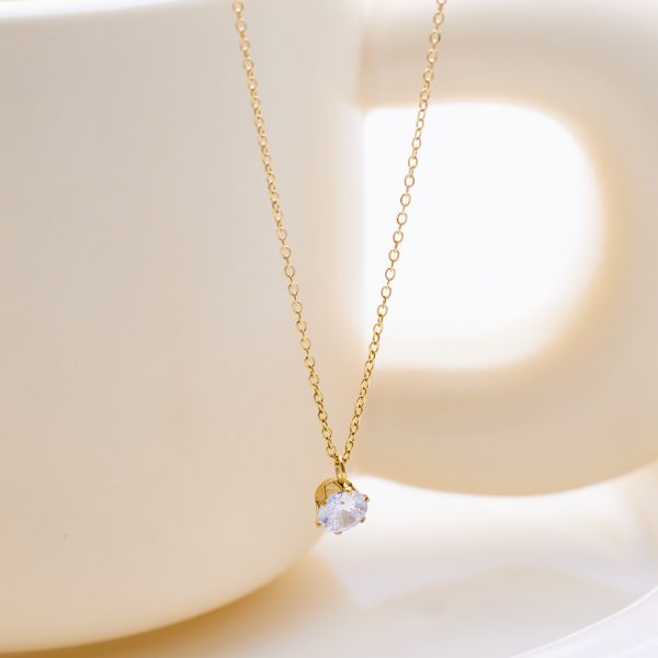 O1CN01rRyfKH25wjRKNvQLz_3529117591-0-cib.jpg Stainless Steel Zirconia Double Layer Necklace 754852880311