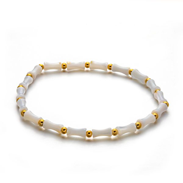 O1CN01rn9te425wjZZ7Rpl2_3529117591-0-cib.jpg Stainless Steel Bamboo Bead Bracelet 894126397467