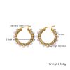 O1CN01rpWOn925wjRbqT2Eo_3529117591-0-cib.jpg Stainless Steel Pearl Hoop Earrings 756784087822