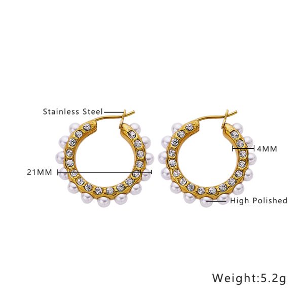 O1CN01rpWOn925wjRbqT2Eo_3529117591-0-cib.jpg Stainless Steel Pearl Hoop Earrings 756784087822