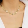 O1CN01s7Ihwl25wjRSYrP4c_3529117591-0-cib.jpg Stainless Steel Zirconia Double Layer Necklace 754852880311