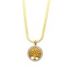 O1CN01sCacZ425wjRTRD9mv_3529117591-0-cib.jpg Stainless Steel Zirconia Double Layer Necklace 754852880311