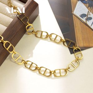 Stainless Steel Irregular Necklace 894094525022