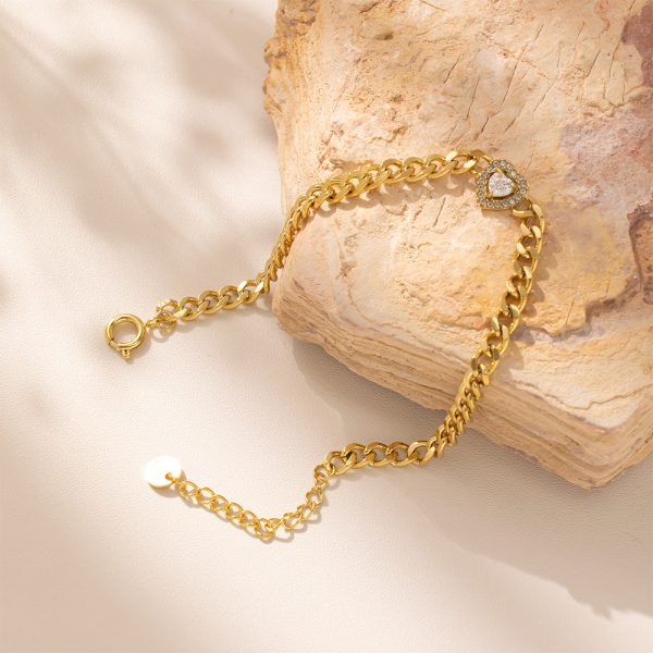 O1CN01sOUTsQ25wjbpFor4M_3529117591-0-cib.jpg Stainless Steel Single Stone Cuban Bracelet 919771552727