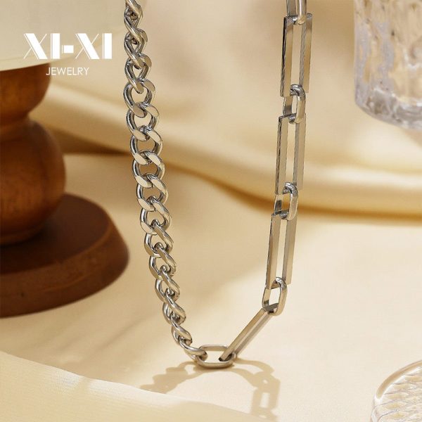O1CN01sVORiL25wjbuB4tej_3529117591-0-cib.jpg Stainless Steel Cuban Chain Necklace 825699256333