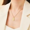 O1CN01satGWm25wjNwI4Sqd_3529117591-0-cib.jpg Stainless Steel Zirconia Square Necklace 725004177005