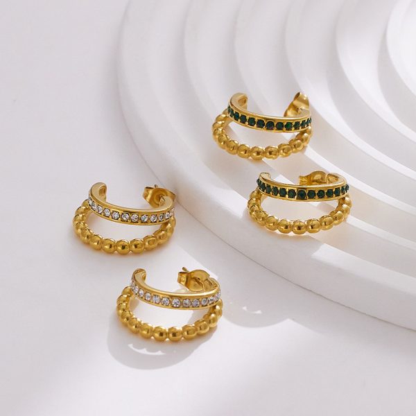 O1CN01spjFRD25wjSPDjXF4_3529117591-0-cib.jpg Stainless Steel Curved Zirconia Earrings 764653590602