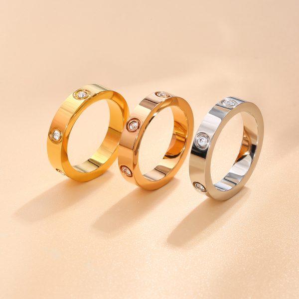 O1CN01spydBt25wjcee2v2Y_3529117591-0-cib.jpg Stainless Steel Dot Zirconia Ring 975311496343