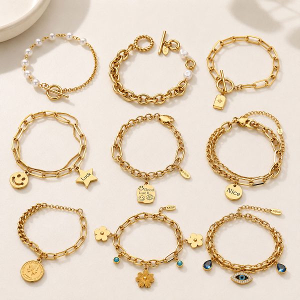 O1CN01t4tLaQ25wjgrIB1Ul_3529117591-0-cib.jpg Stainless Steel Coin Charm Bracelet 1069161905658