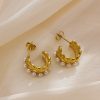 O1CN01t6CgOD25wjRZz90h3_3529117591-0-cib.jpg Stainless Steel Pearl Hoop Earrings 756784087822