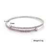 Stainless Steel Stretch Rhinestone Bracelet 894422963126