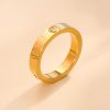 Stainless Steel Heart Ring 982376295297