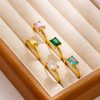 O1CN01tTyu1525wjO2qQ6eJ_3529117591-0-cib.jpg Stainless Steel Square Gemstone Ring 726978031825