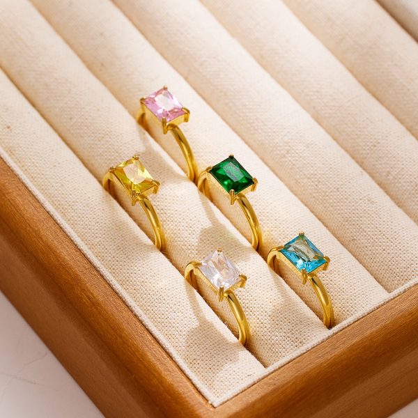 O1CN01tTyu1525wjO2qQ6eJ_3529117591-0-cib.jpg Stainless Steel Square Gemstone Ring 726978031825