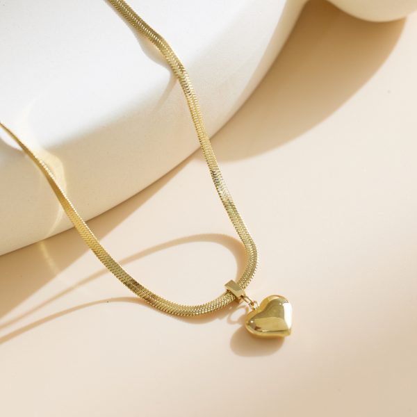 O1CN01tfIeGH25wjSN0SoCL_3529117591-0-cib.jpg Stainless Steel Heart Necklace 765036325257