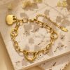 O1CN01tgerqH25wjd9QSwmj_3529117591-0-cib.jpg Stainless Steel Heart Chain Bracelet 982326751228