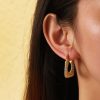 O1CN01trxS6U25wjNt5tbQa_3529117591-0-cib-3.jpg Stainless Steel Rhinestone Crescent Earrings 724369464612