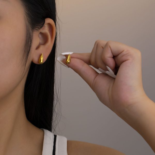 O1CN01uGzXRy25wjZZrSDYS_3529117591-0-cib.jpg Stainless Steel Teardrop Stud Earrings 893657481757