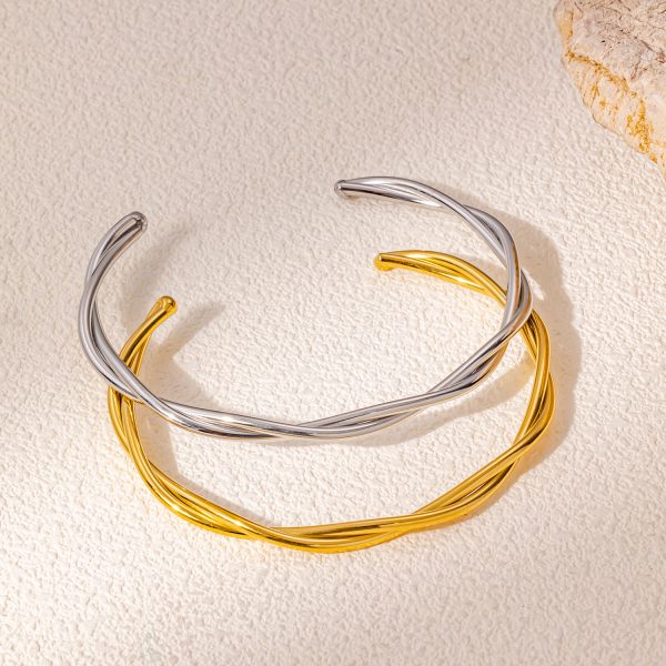 O1CN01uTZeBi25wje5NmngF_3529117591-0-cib.jpg Stainless Steel Open C Bangle 1001329302446