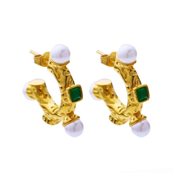 O1CN01uVHC5t25wjRaJG2zO_3529117591-0-cib.jpg Stainless Steel Pearl Chunky Earrings 756270130215