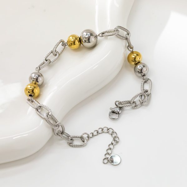 O1CN01ua65ux25wjblurjgl_3529117591-0-cib.jpg Stainless Steel Bead Chain Bracelet 919615571535