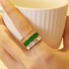O1CN01uakTtl25wjg4f5UgY_3529117591-0-cib.jpg Stainless Steel Baguette Ring 1054689120465