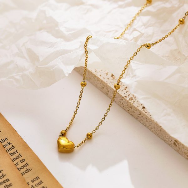 O1CN01ugP0dC25wjSN0Oqph_3529117591-0-cib.jpg Stainless Steel Heart Necklace 765036325257