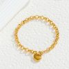 O1CN01uqj5FQ25wjNyCKY4j_3529117591-0-cib.jpg Stainless Steel Heart Pendant Bracelet 724919788394
