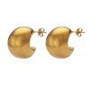 O1CN01uwcwDU25wjUa8ErLz_3529117591-0-cib.jpg Stainless Steel Teardrop Dome Earrings 797234732790