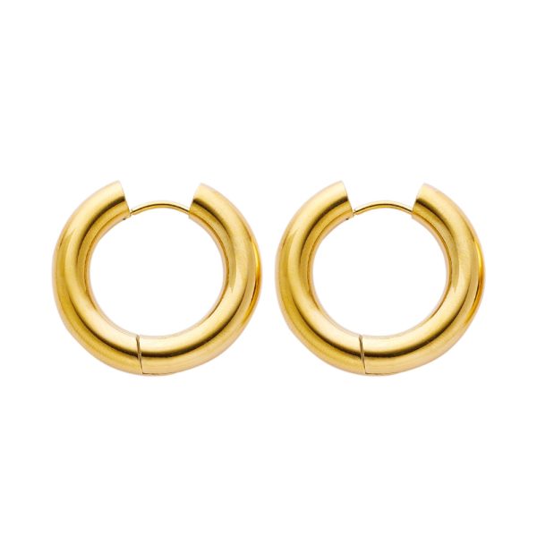 O1CN01v2FMit25wjSqMTHEC_3529117591-0-cib.jpg Stainless Steel Classic Hoop Earrings 770256759447