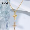 O1CN01v92KvQ25wjbrwB6nG_3529117591-0-cib.jpg Stainless Steel Cross Necklace 894422264416