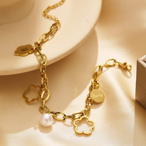 O1CN01vF0UYq25wjUhHzLlE_3529117591-0-cib.jpg Stainless Steel Pearl Flower Bracelet 798767193233