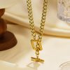 O1CN01vajpow25wjW6i1eDt_3529117591-0-cib.jpg Stainless Steel OT Buckle Necklace 825554985960