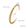 O1CN01vgnqUp25wjNL12Ucs_3529117591-0-cib.jpg Stainless Steel Open Star Bangle 661189873232