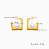 O1CN01vgpZ3S25wjReJrdno_3529117591-0-cib.jpg Stainless Steel Pearl Hoop Earrings 756784087822