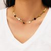 O1CN01vzHC5t25wjVxl7EF9_3529117591-0-cib.jpg Stainless Steel Mother of Pearl Round Necklace 823573276010