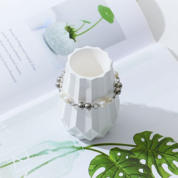 O1CN01vzwpbC25wjO5NElFR_3529117591-0-cib.jpg Stainless Steel Pearl Chain Bracelet 725269970436
