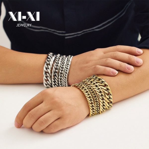 O1CN01w174qr25wjbu3gO83_3529117591-0-cib.jpg Stainless Steel Cuban Bracelet 829712238257