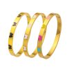 O1CN01w1fKRW25wjUieODyz_3529117591-0-cib.jpg Stainless Steel Enamel Butterfly Bangle 798267511890