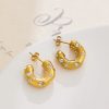 O1CN01w4EzgE25wjNv8egtg_3529117591-0-cib-3.jpg Stainless Steel Rhinestone Crescent Earrings 724369464612