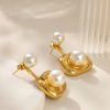 O1CN01w7wtm125wjZQ36zfv_3529117591-0-cib.jpg Stainless Steel Puff Heart Earrings 892821382436