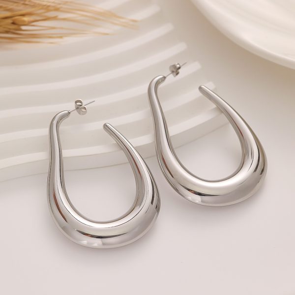 O1CN01wGyryr25wjS5GyInh_3529117591-0-cib.jpg Stainless Steel Triple Layer Earrings 761898625006